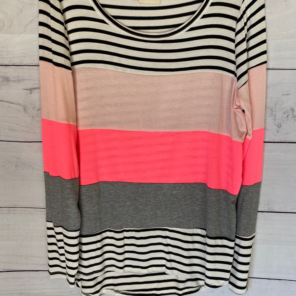 Stripe tops and tye dye tops